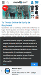 Mobile Screenshot of mundo-surf.com